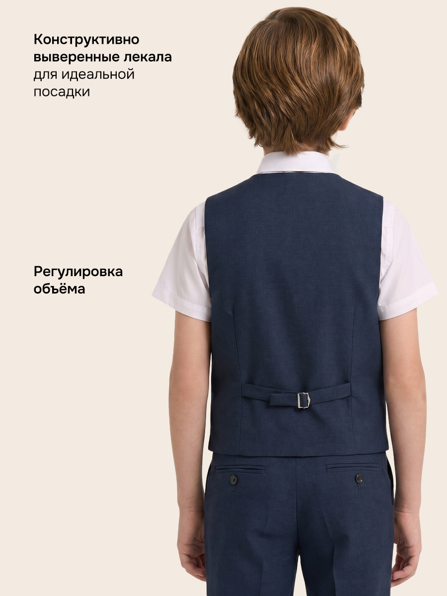 Жилет NIKASTYLE 9ш20525 неви - фото 4