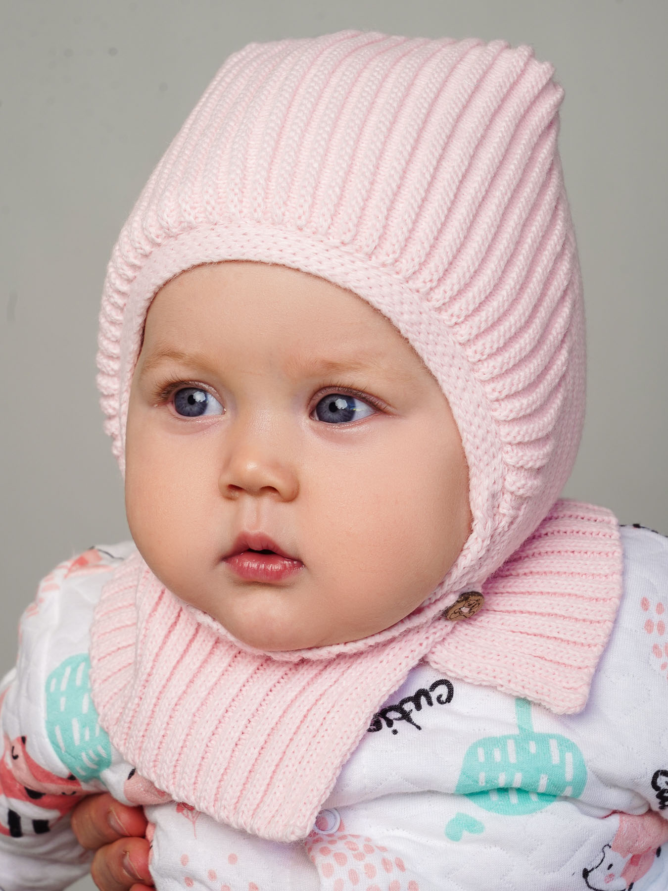 Шапка ПриКиндер U-W_22296 Цвет: Светло-розовый - фото 14