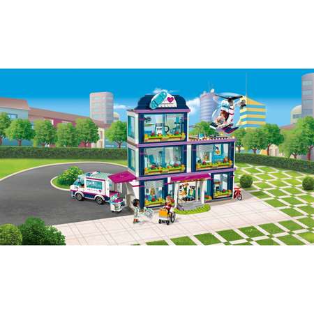 Конструктор LEGO Friends Клиника Хартлейк-Сити блочный