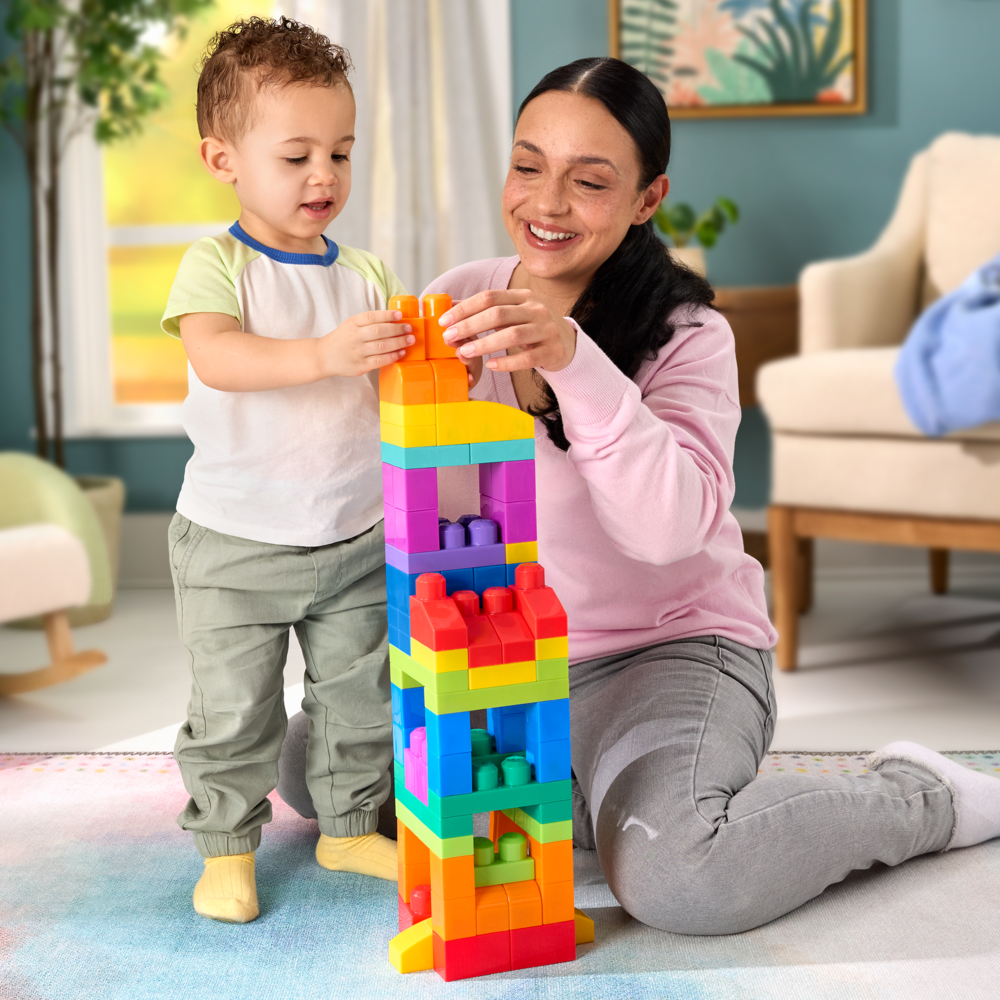 Конструктор Mega Bloks First Builders 80 дет. - фото 9