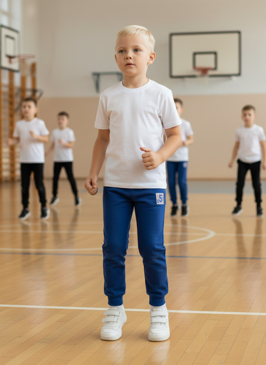 Брюки Утенок 445н василек - фото 3