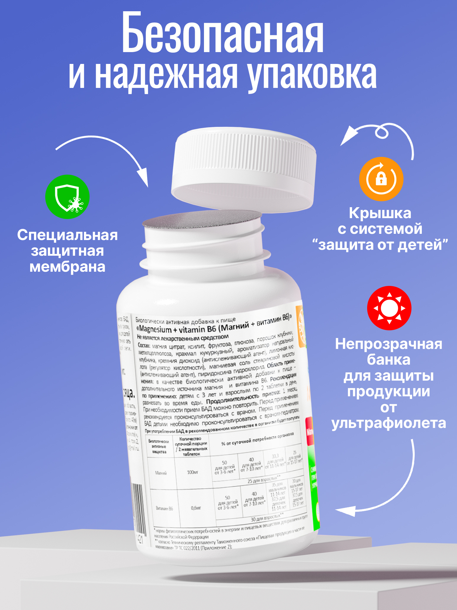 Магний В6 жевательный клубника Green Leaf Formula витамины для детей для нервной системы успокоительное - фото 9