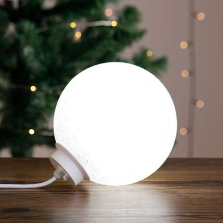 Светильник BABY STYLE подвесной Шар белый LED EVA от сети