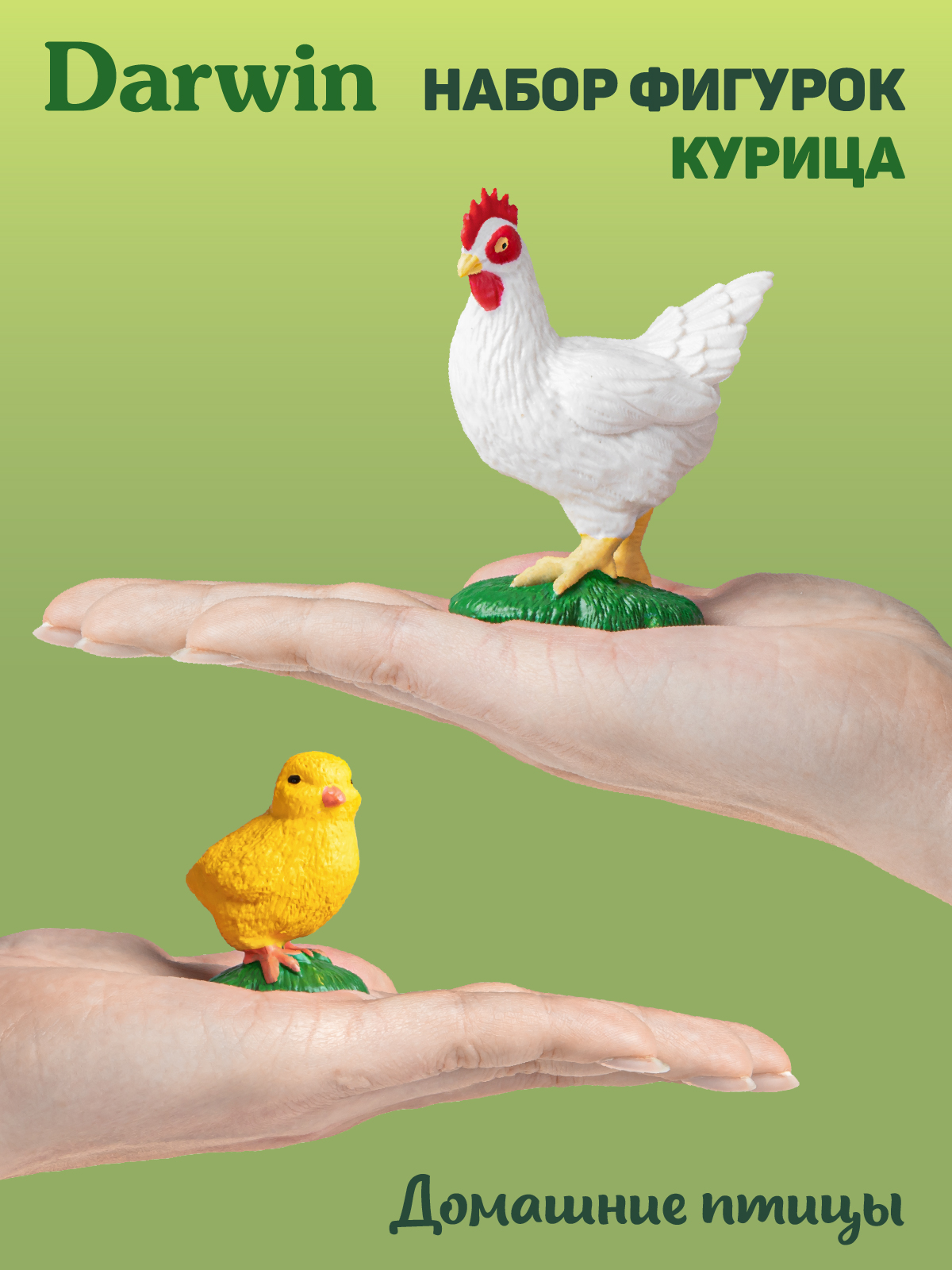 Игровой набор DARWIN Животные Курица - фото 2