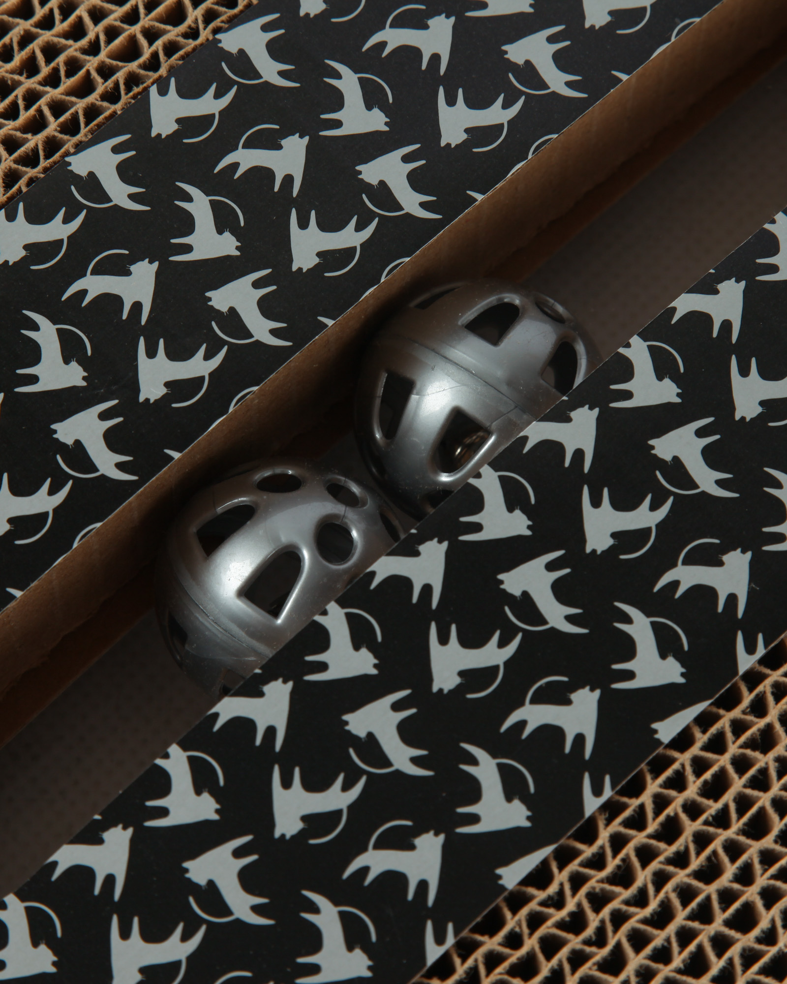 Когтеточка для кошек Barbaks Когтеточка-трек Качель с треком по центру 51*27см - фото 2