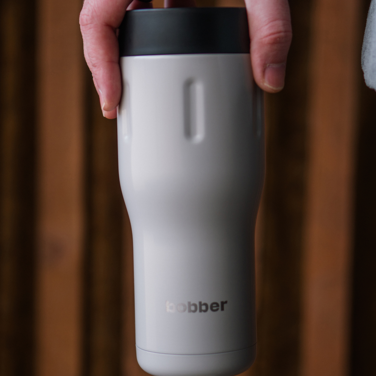 Термокружка для напитков Bobber Tumbler серый - фото 5