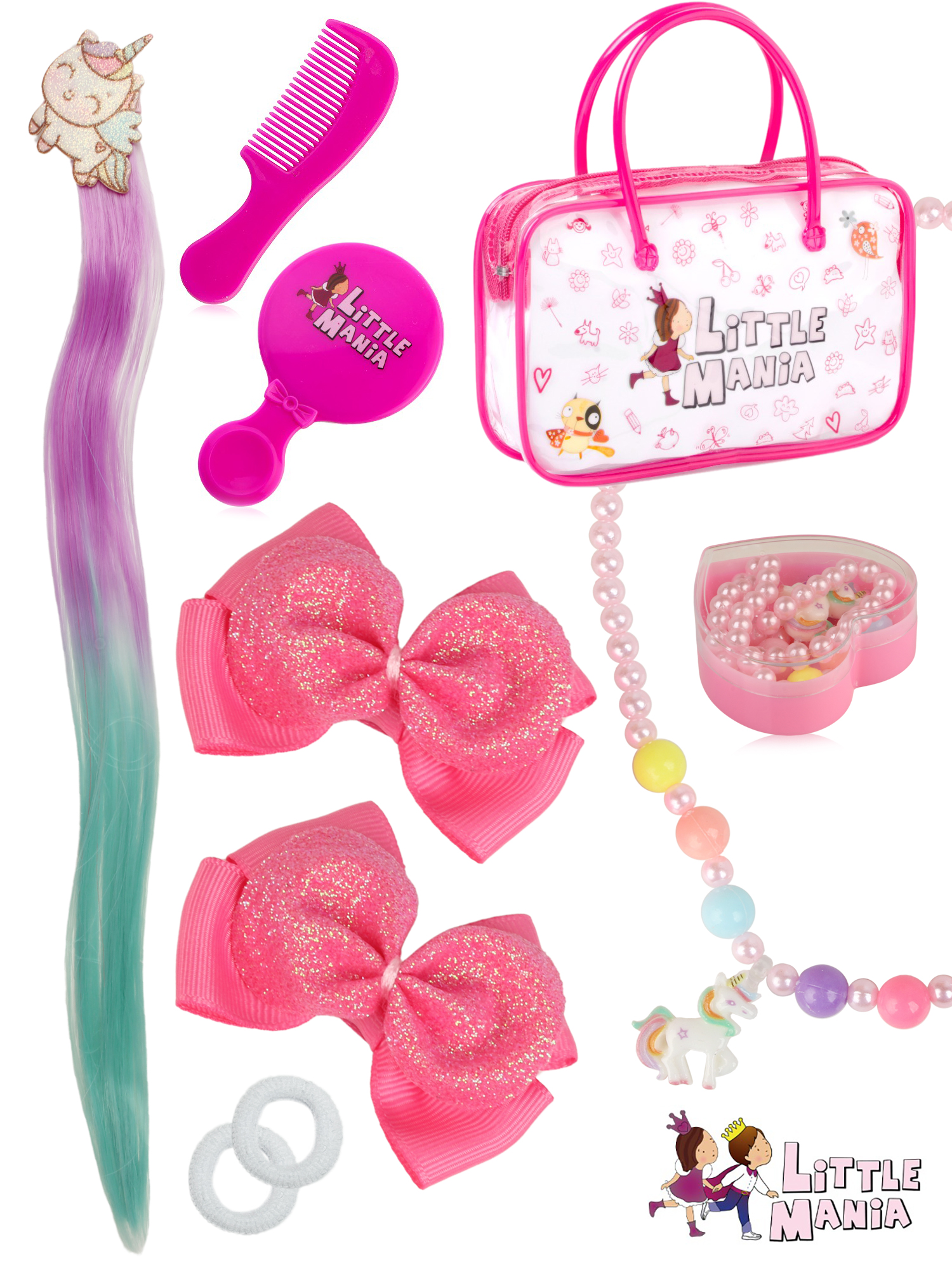 Набор аксессуаров для девочки Little Mania LMSET4-024-Paloma - фото 1