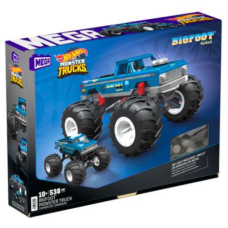 Конструктор MEGA Hot Wheels Bigfoot 538 дет.