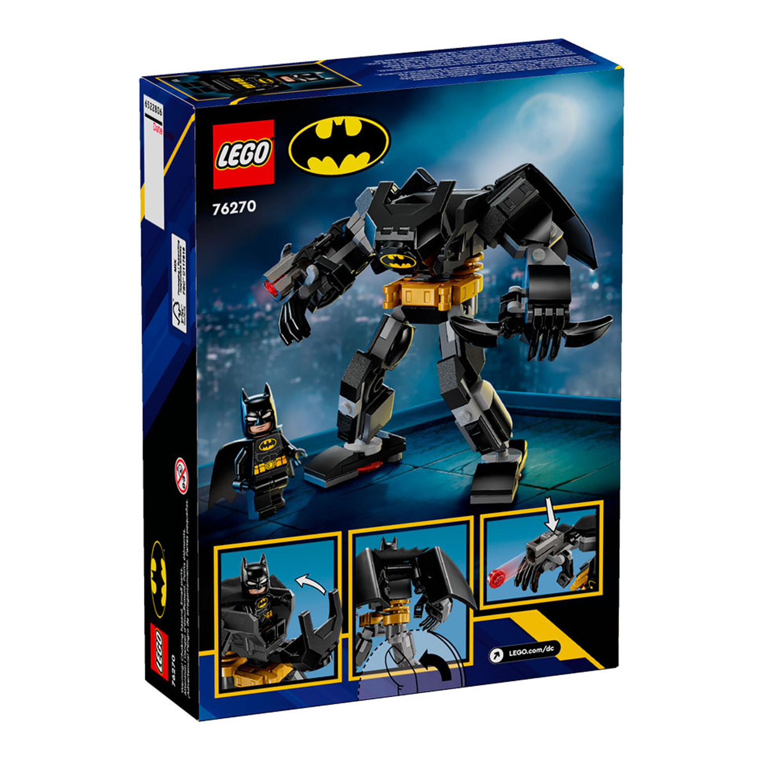 Конструктор LEGO DC Super Heroes Боевой робот Бэтмена 140 дет. - фото 10