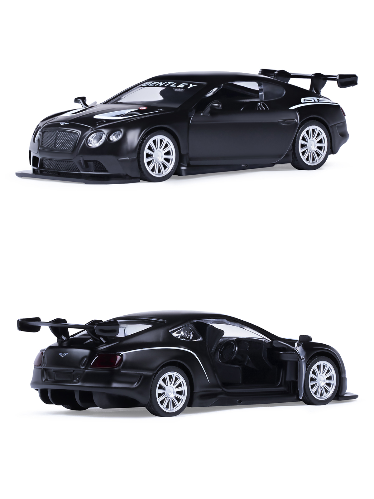 Автомобиль АВТОпанорама Bentley Continental GT3 1:43 JB1251556 - фото 7
