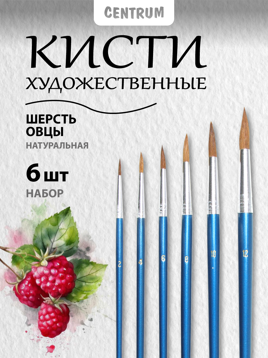 Кисть CENTRUM 6 шт. - фото 1