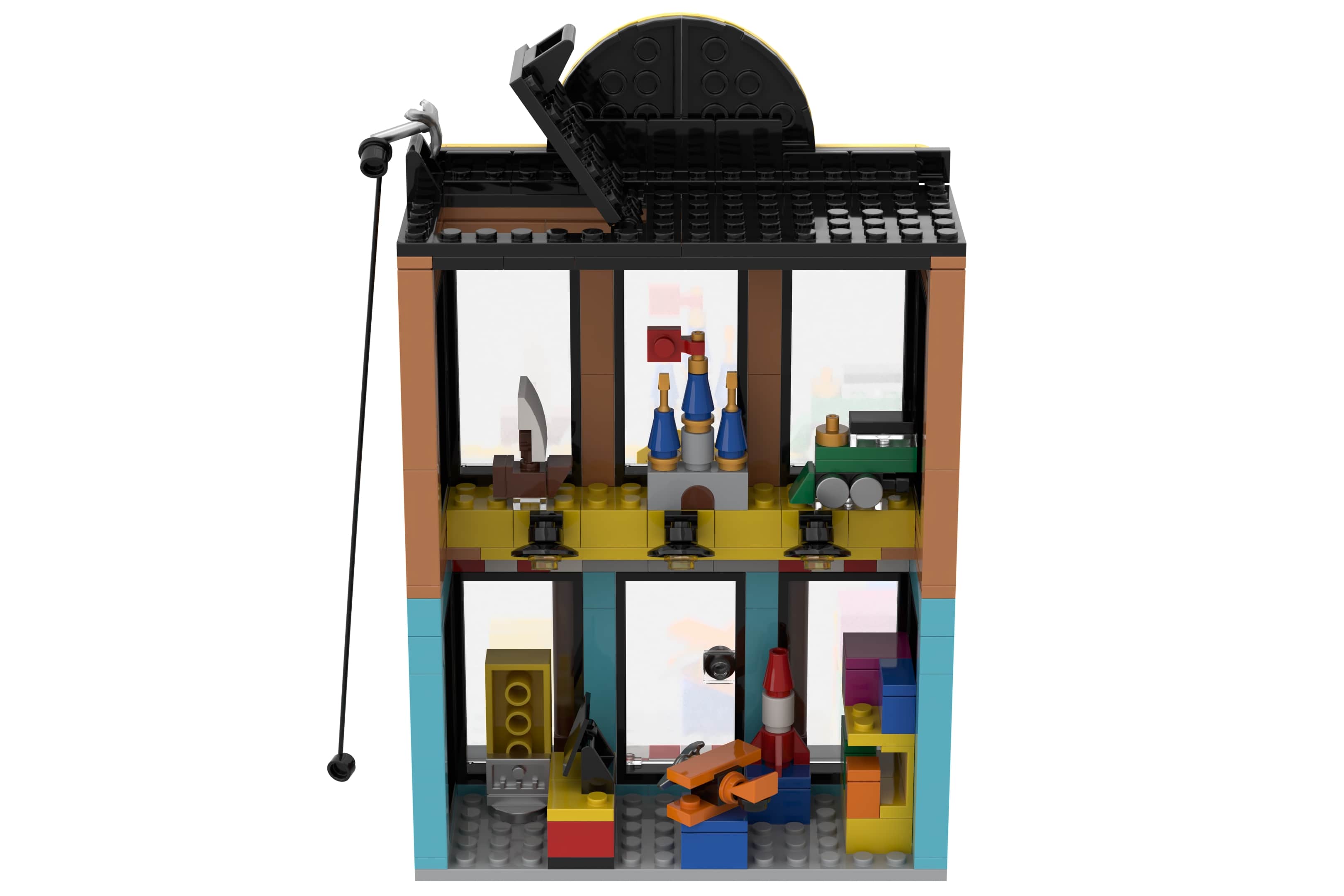 Конструктор brick labs Ограбление магазина 582 дет. - фото 8