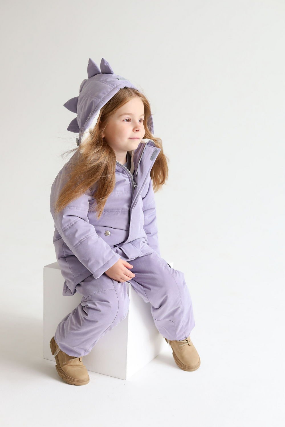 Куртка MINIDINO В-К-015/ДКуртка Дино зима 2.0 дым - фото 1