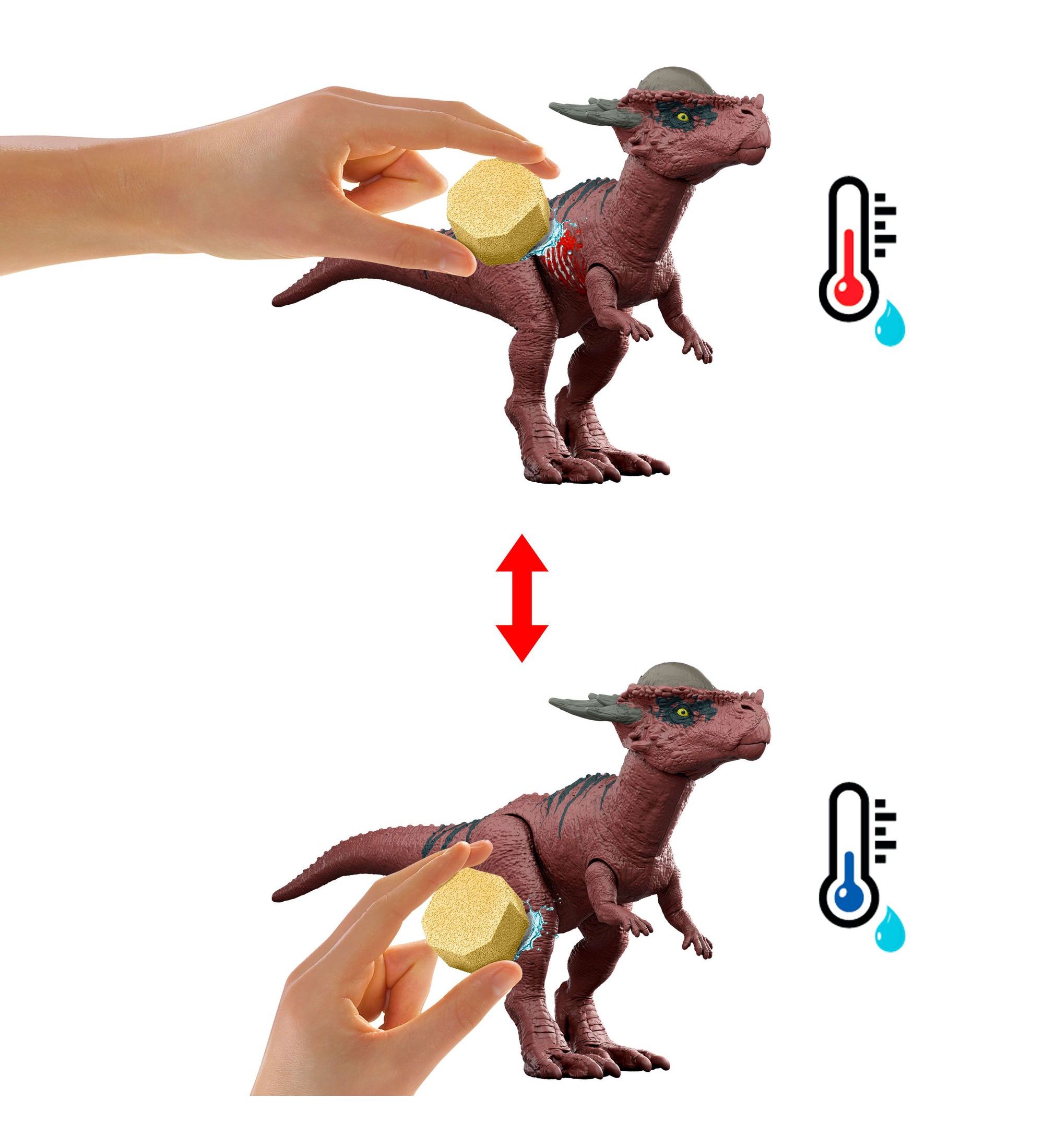 Игровой набор Mattel Dino Reveal Battle Pack в ассортименте - фото 5