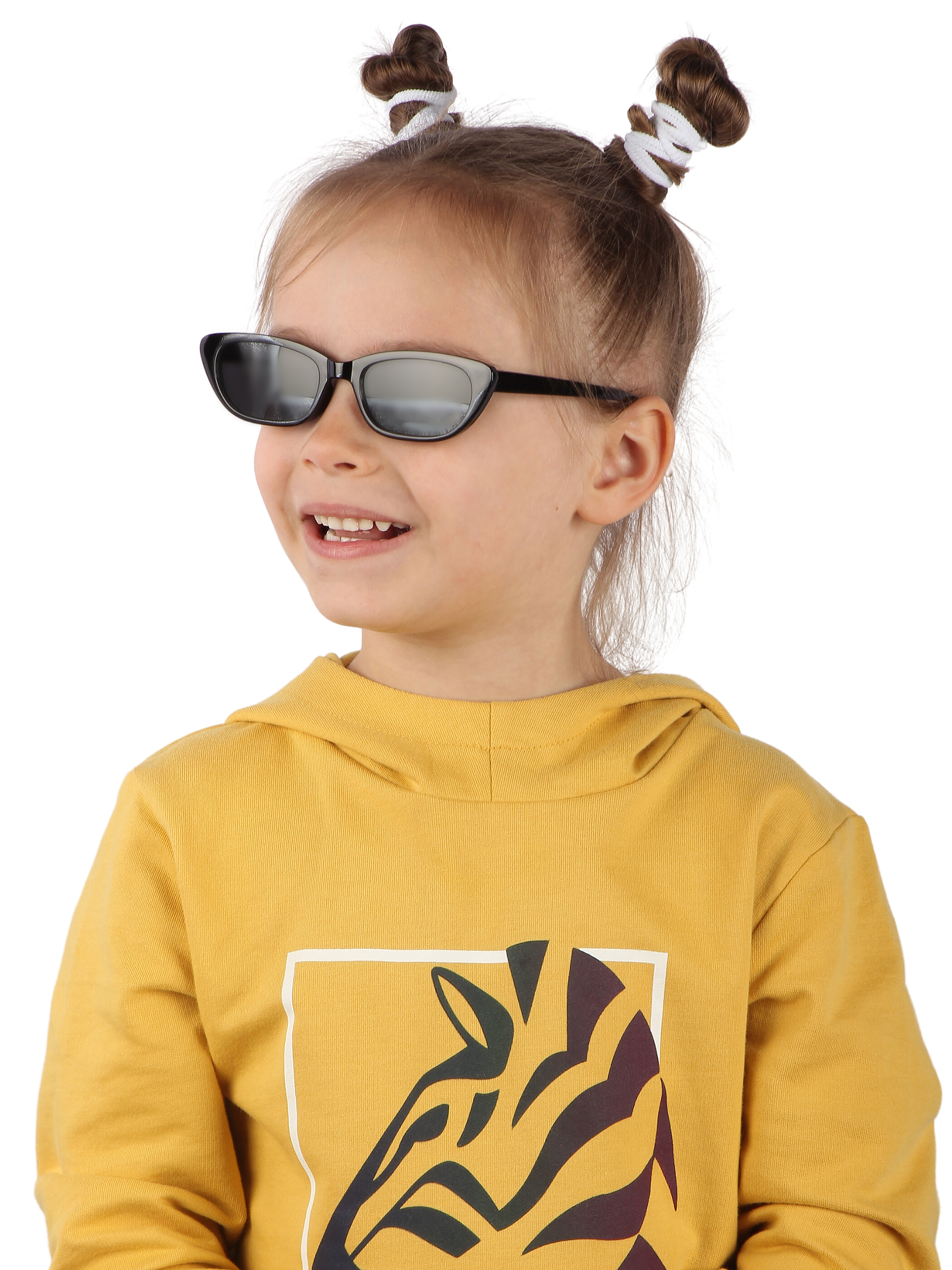 Очки солнцезащитные Little Mania RDT040-BK - фото 6