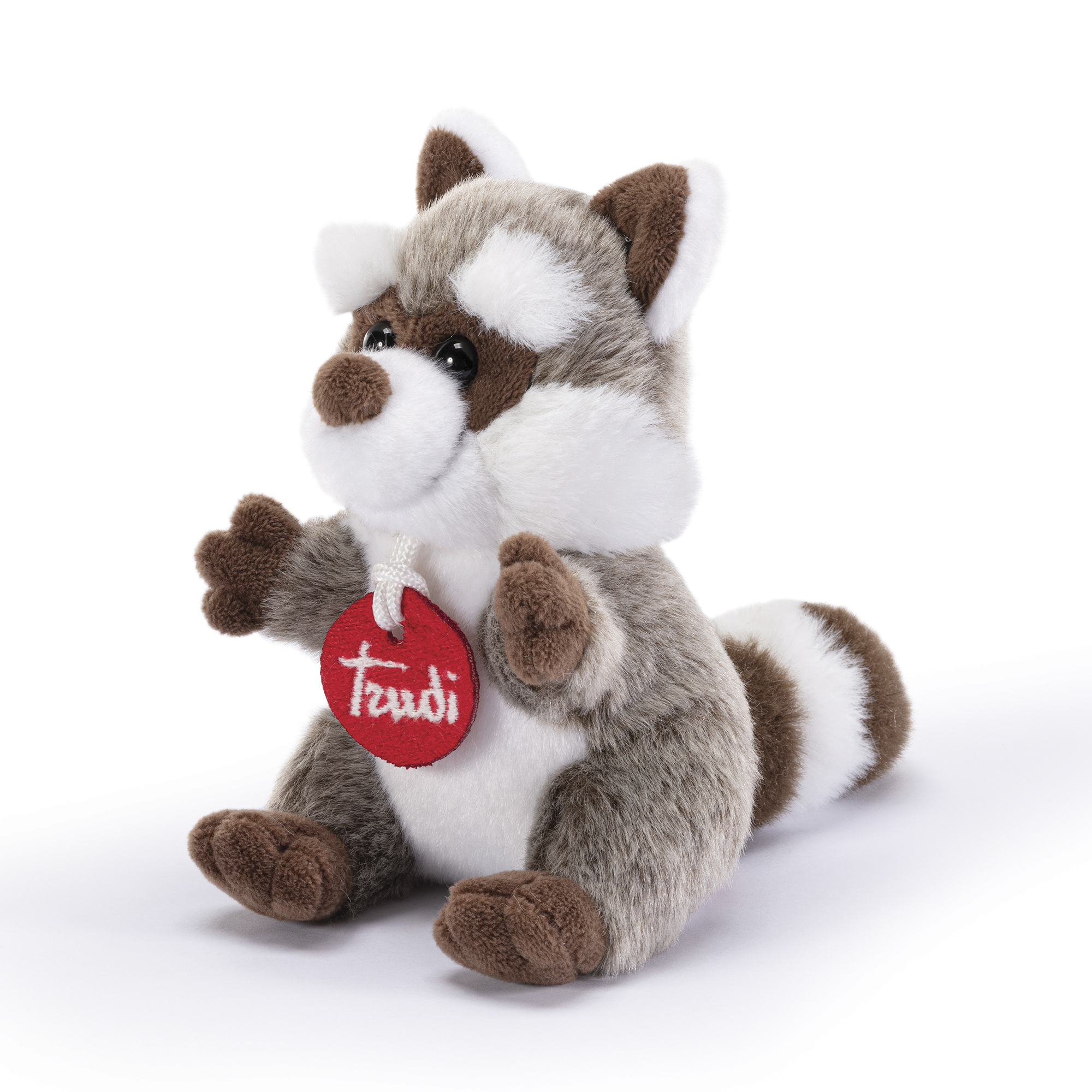 Игрушка мягкая Trudi енот 15 см - фото 1