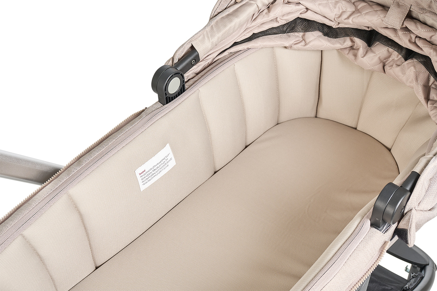 Коляска 3в1 Farfello Baby shell бежевый - фото 17
