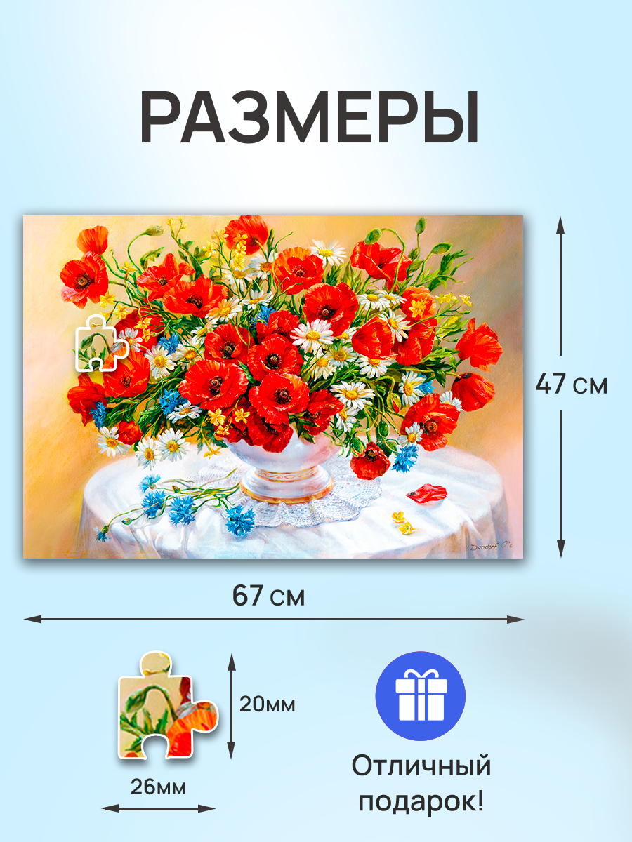 Пазл Рыжий кот классический - фото 2