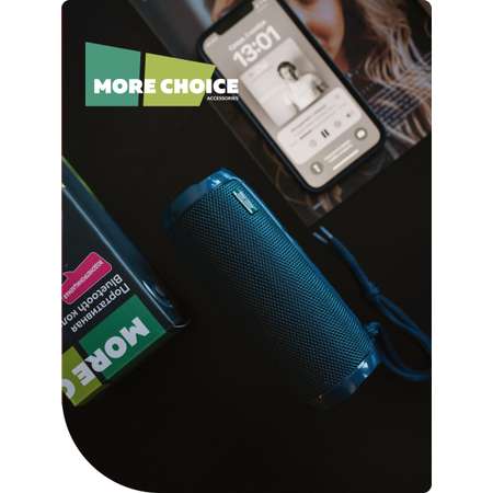 Колонка bluetooth More Choice BS22 Blue