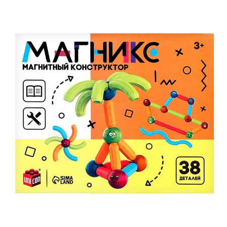 Конструктор Unicon Магникс магнитный