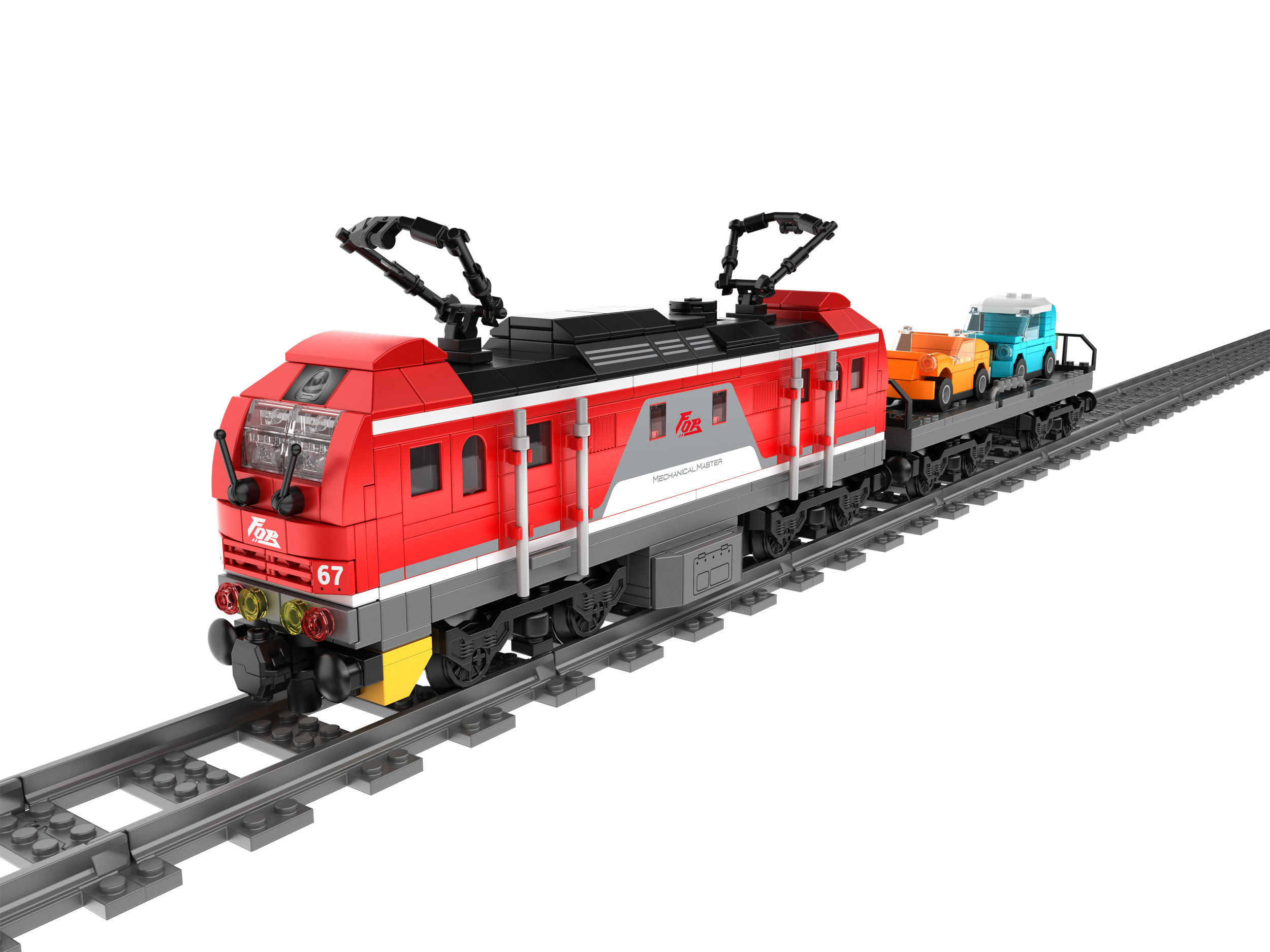 Конструктор Im.Master Локомотив 617 дет. - фото 2