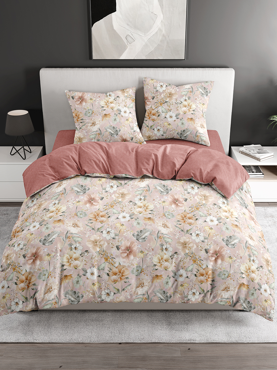 Комплект постельного белья BRAVO Бая двуспальный 4 предм. - фото 1