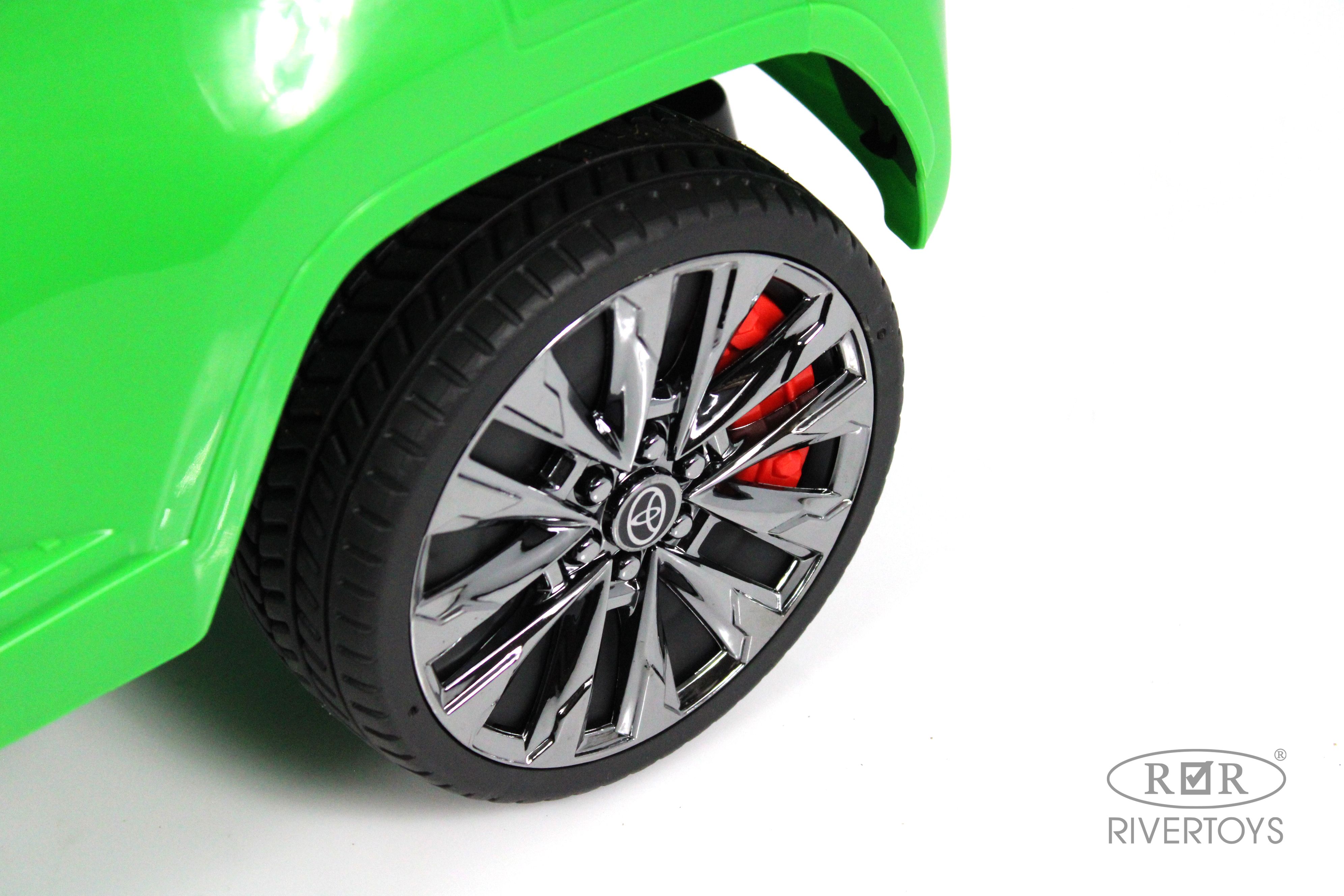 Каталка RIVERTOYS Z002ZZ-D-GREEN зеленый - фото 8