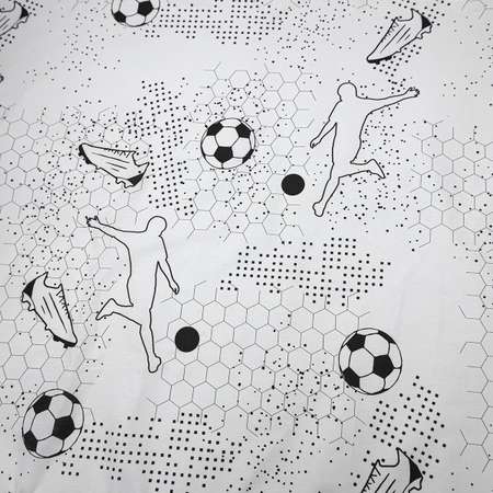 Комплект постельного белья BRAVO kids dreams Football 1.5-спальный наволочка 70х70 рис.6096-1+6096а-1
