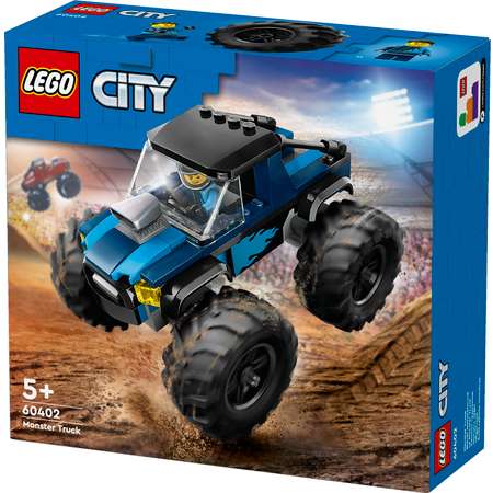 Конструктор LEGO City Синий Монстр-трак блочный