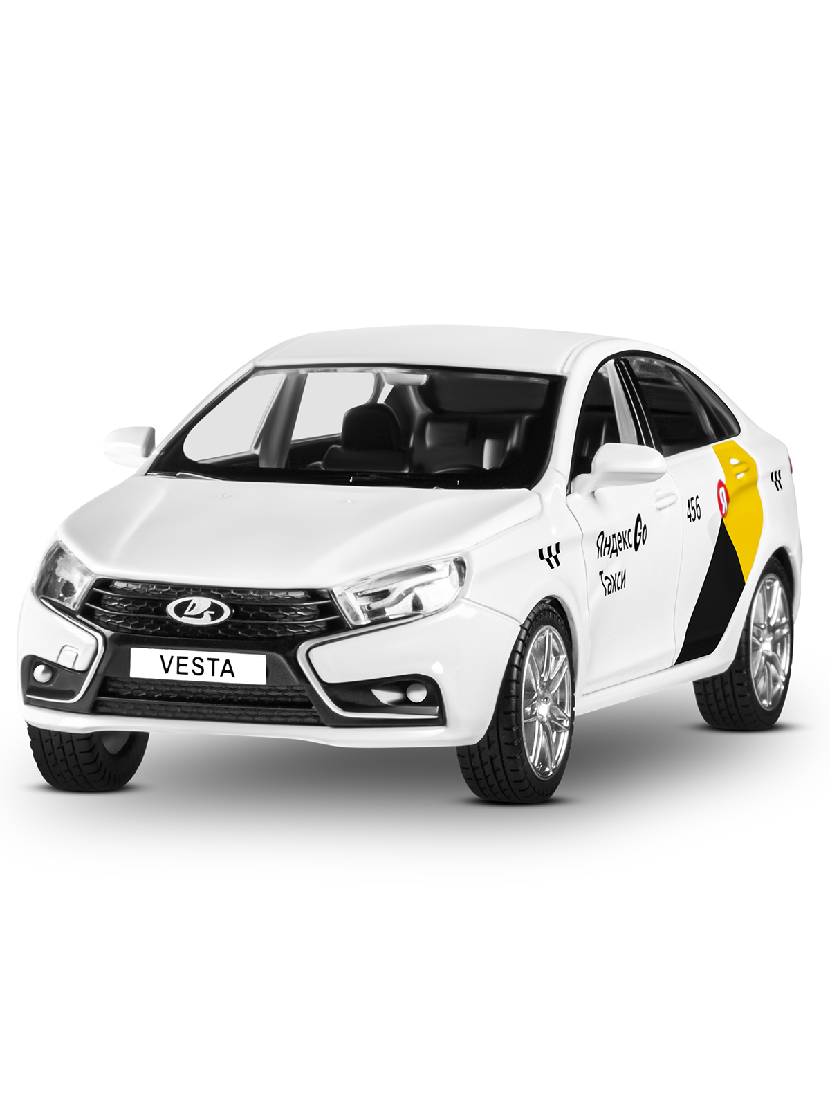 Автомобиль Яндекс GO LADA Vesta Такси озвучено Алисой 1:24 JB1251344/Яндекс GO - фото 15