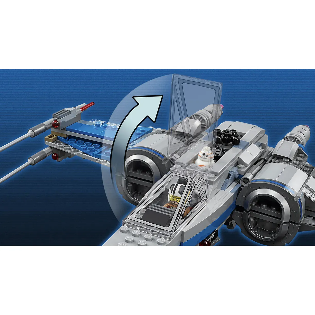 Конструктор LEGO Star Wars 75149 717 дет. - фото 9