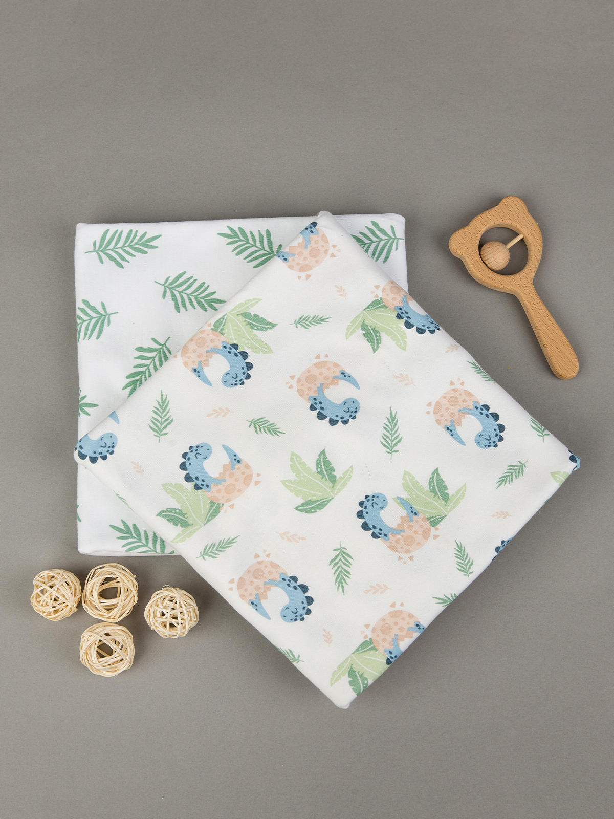 Пелёнка inlovery трикотаж 85х100 см 2 шт. - фото 19