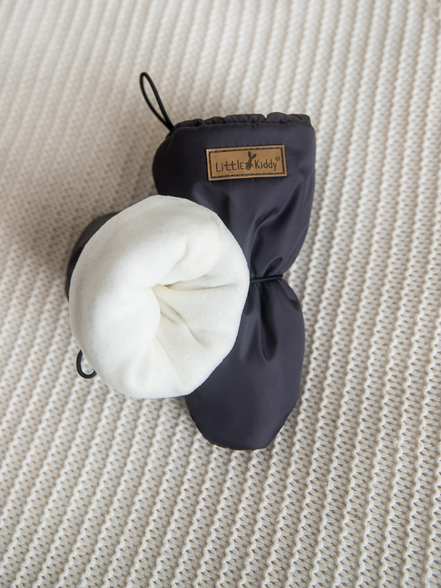 Варежки Little Kiddy varegkiтемно-серый - фото 2