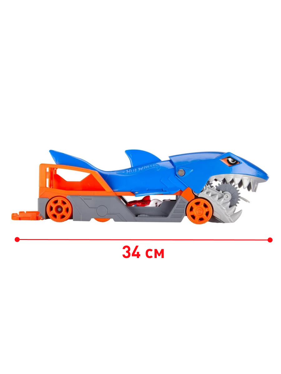 Автовоз Hot Wheels GVG36 Сити Грузовик акула GVG36 - фото 2