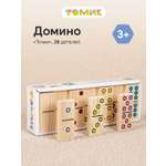 Настольная игра Томик Домино Точки 28 деталей