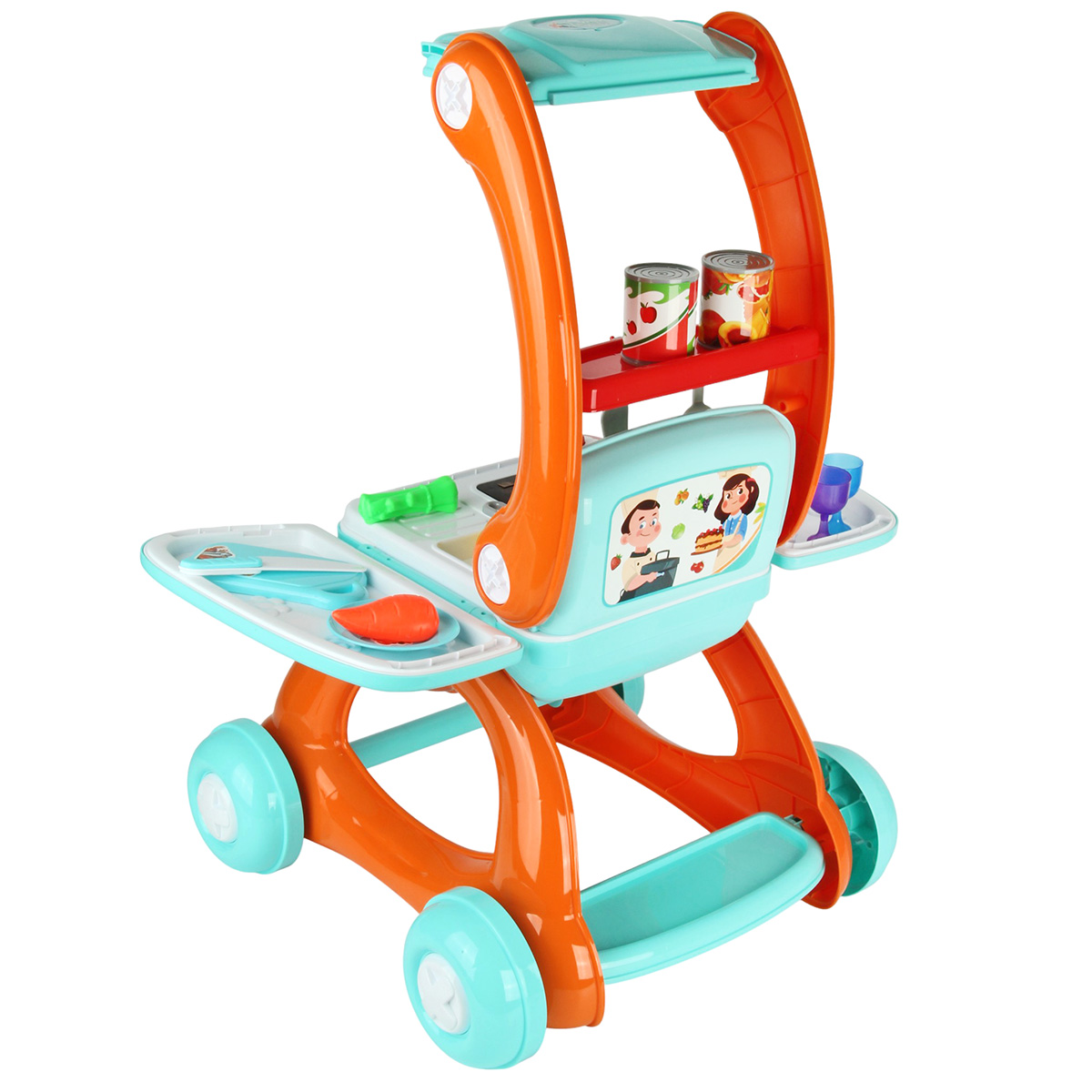 Игровой набор Veld Co тележки и корзинки - фото 20