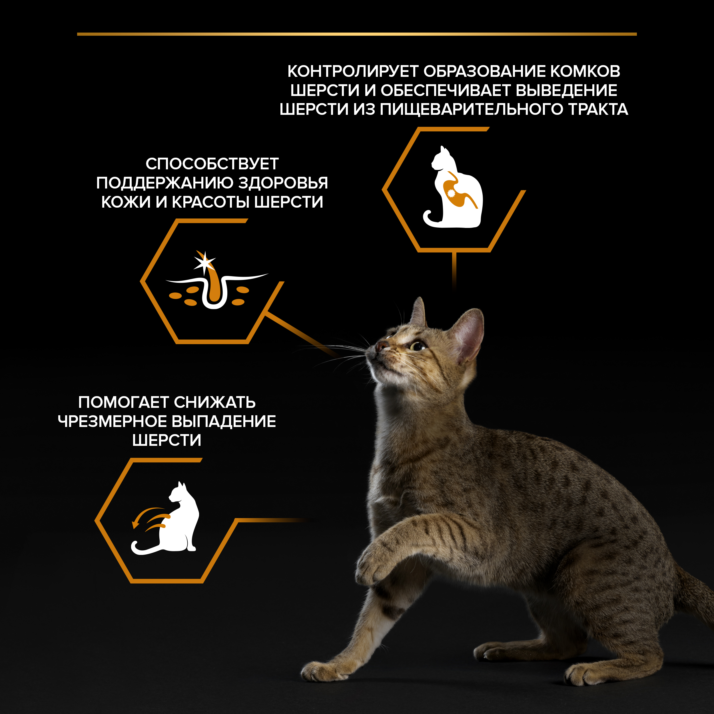 Корм влажный для кошек PRO PLAN DERMA CARE 85 г с треской в соусе для здоровья кожи и красоты шерсти - фото 5