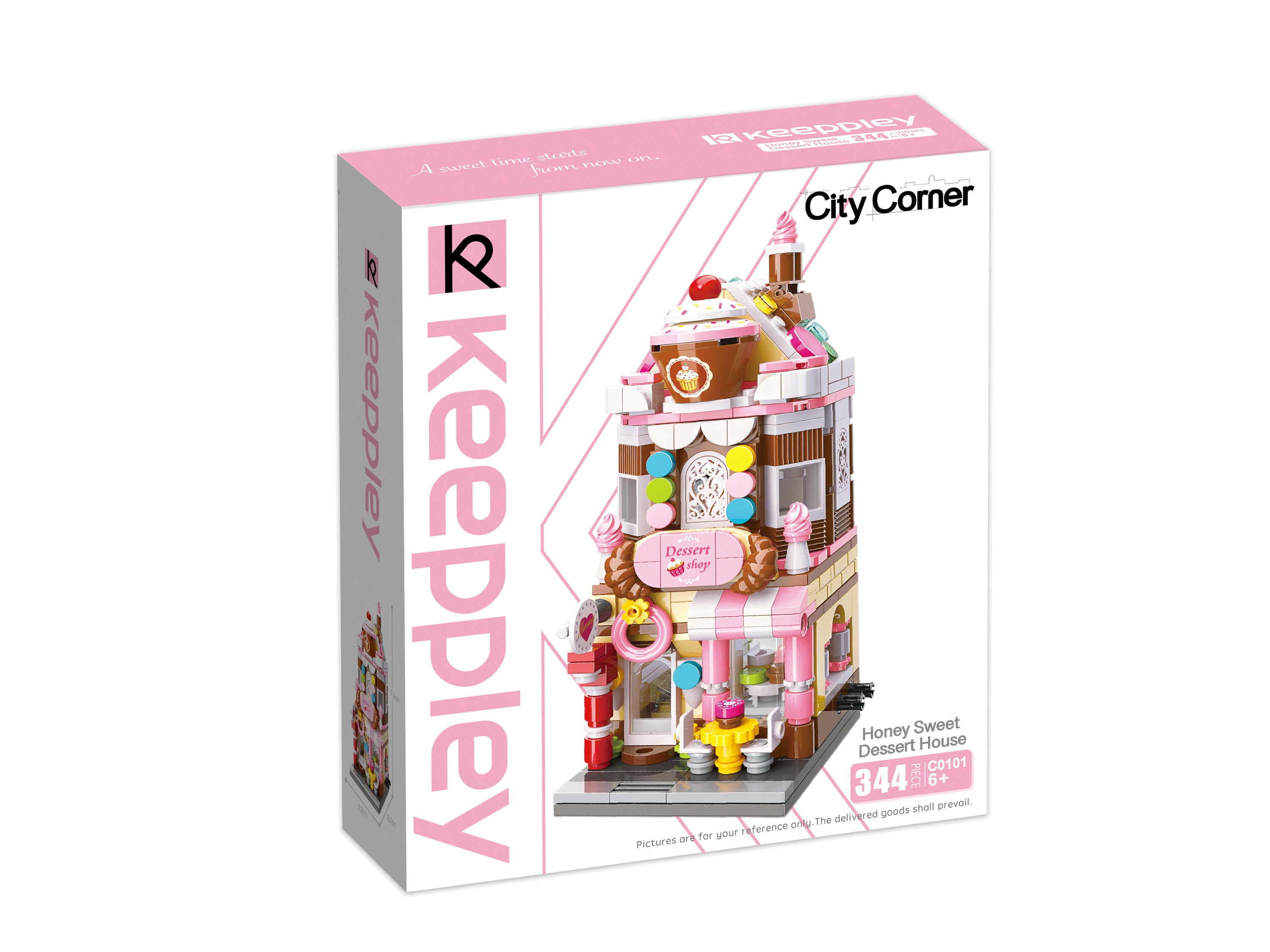 Конструктор QMAN Сладкий дом 344 дет. - фото 3