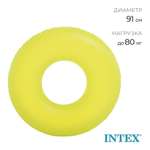 Круг для плавания Intex Неон