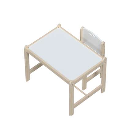 Столы детские WOODLINES Каспер из массива березы и ЛДСП