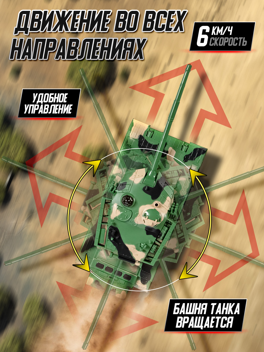 Танк РУ Mioshi Армия - фото 3