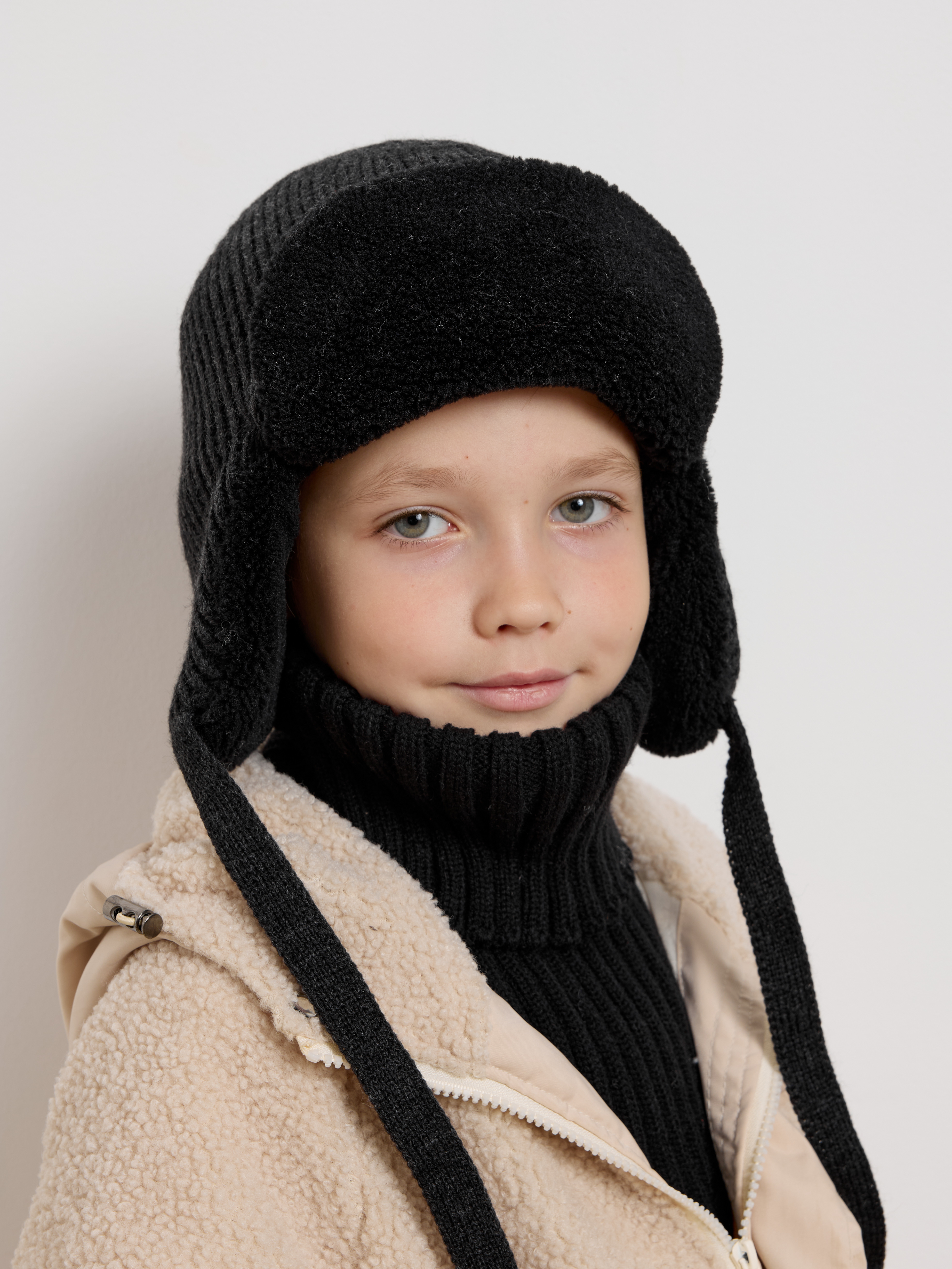 Шапка-ушанка Starkoff Kids Д301105 - фото 5