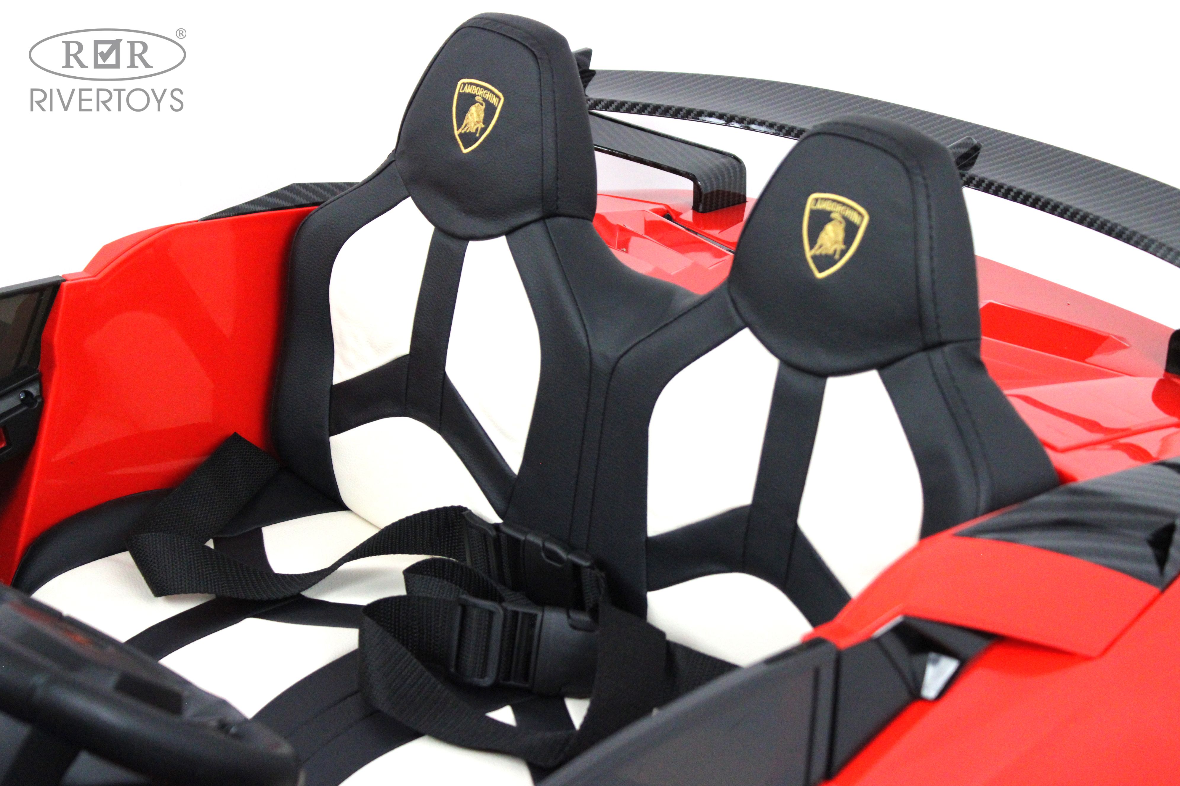 Электромобиль RIVERTOYS A111MP-RED С пультом ДУ - фото 29