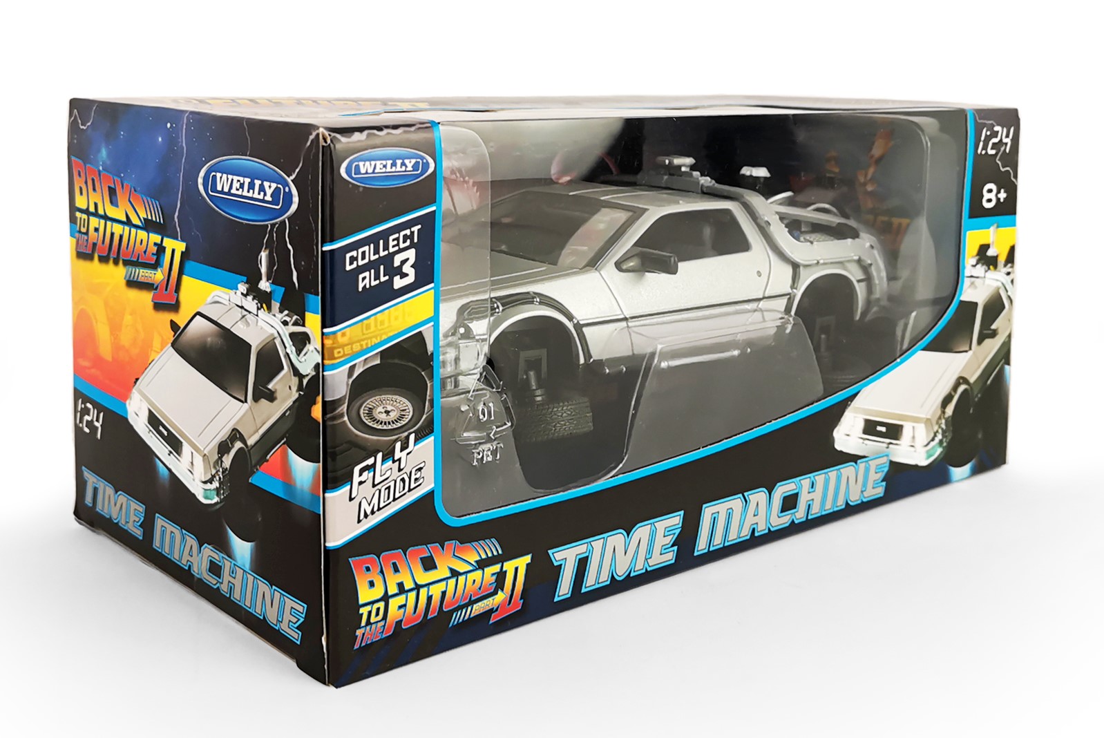 Автомобиль Welly DeLorean 1:24 22441FV-GW - фото 6
