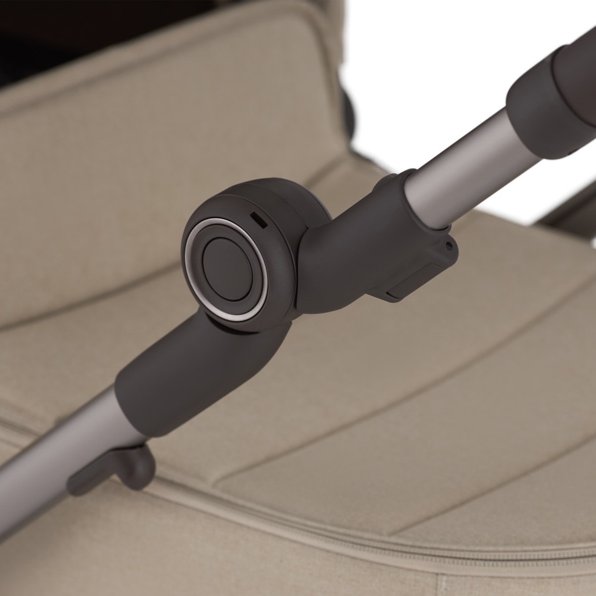 Коляска 2в1 Anex IQ Premium 2025, Creamy бежевый - фото 7