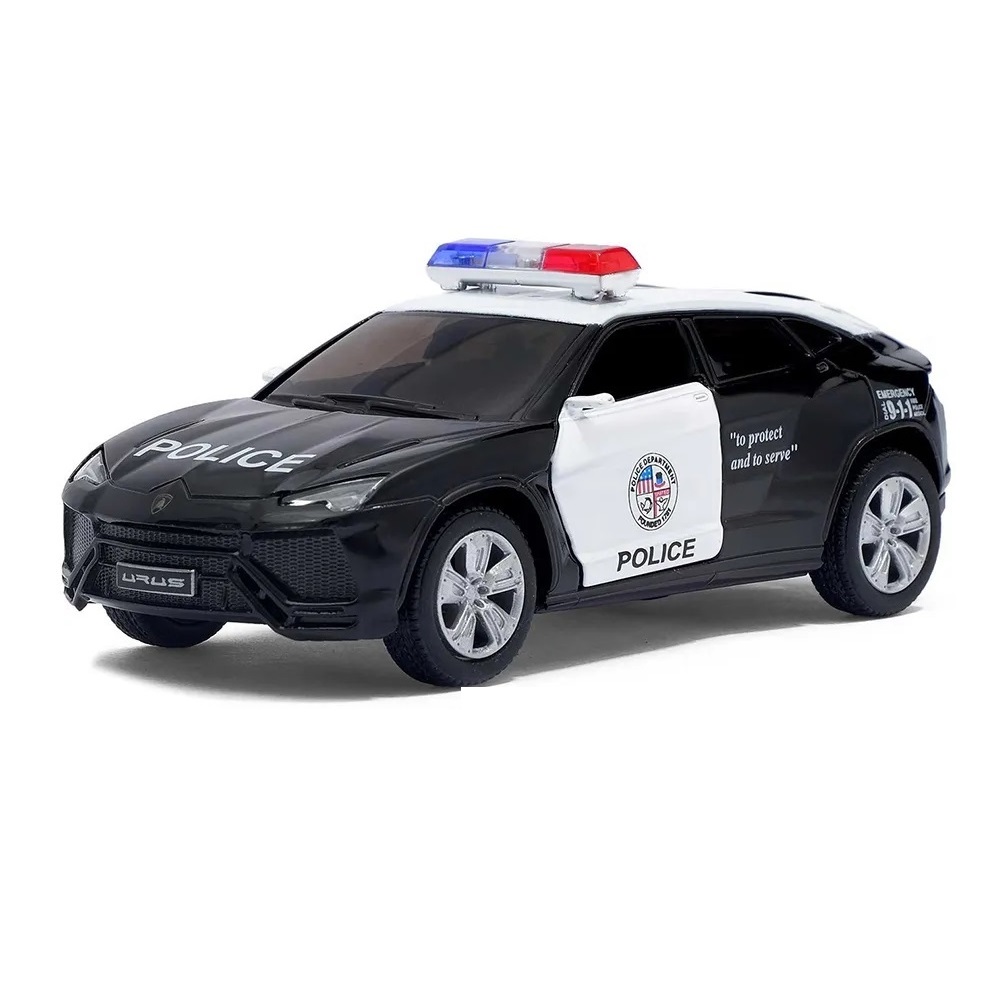 Полицейская машина KINSMART Lamborghini URUS КТ5368/3 - фото 1