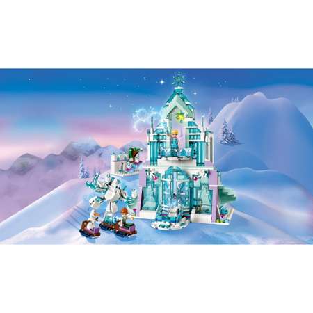 Конструктор LEGO Disney Princess Волшебный ледяной замок Эльзы блочный