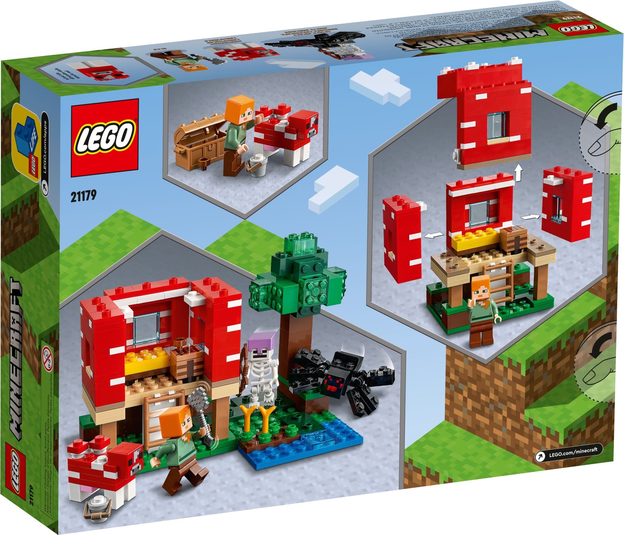 Конструктор LEGO Minecraft 21179 272 дет. - фото 5