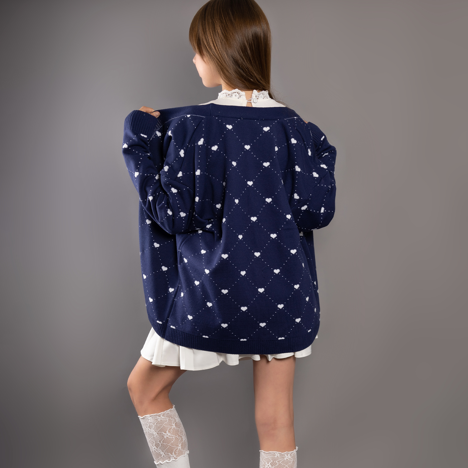 Кардиган LEO 4048С_темно-синий - фото 24