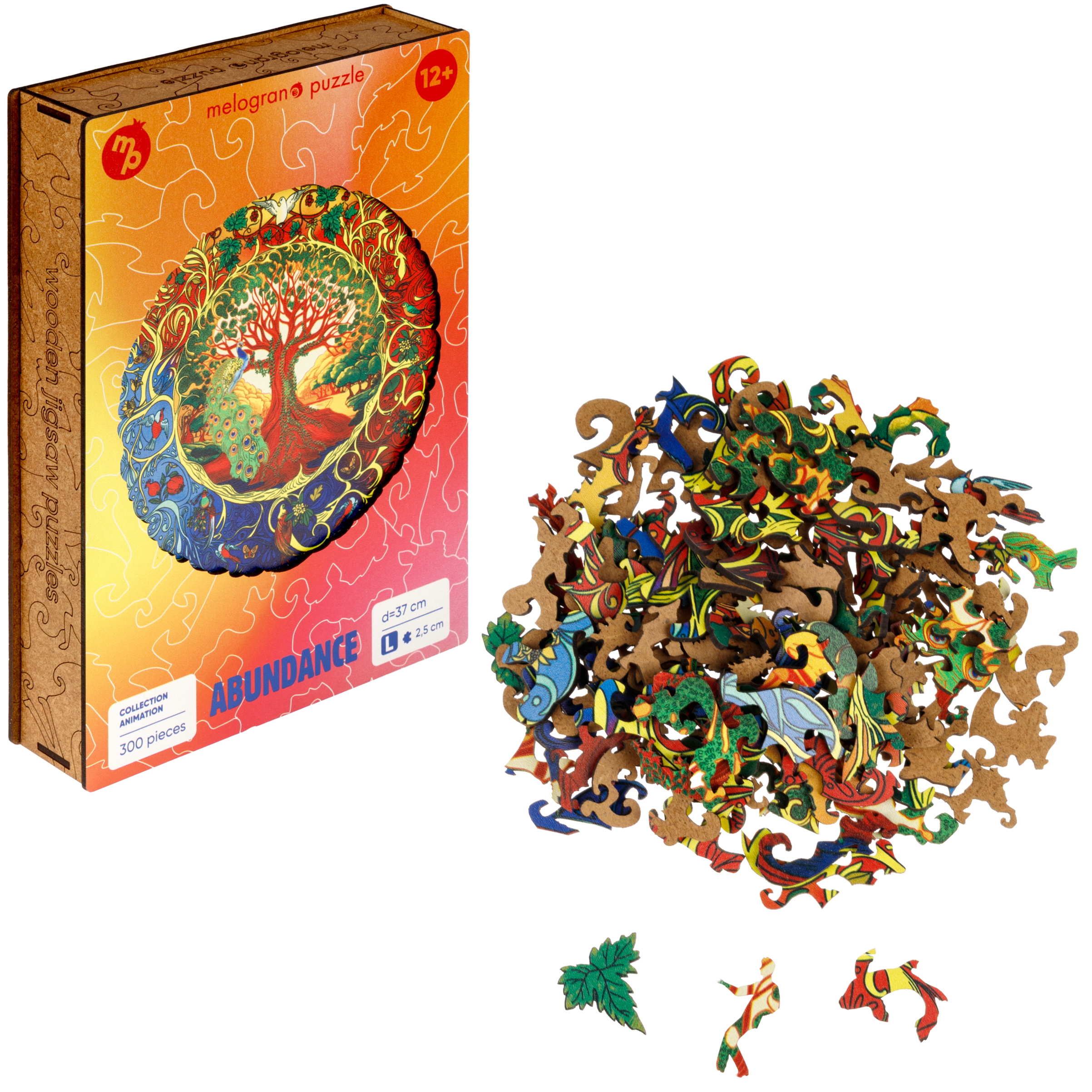 Пазл 1TOY Изобилие деревянный - фото 12